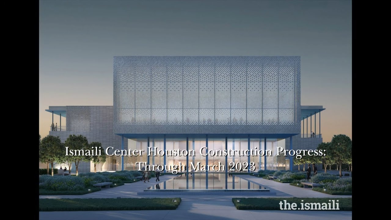 Ismaili Center Houston: Construction Progress March 2023