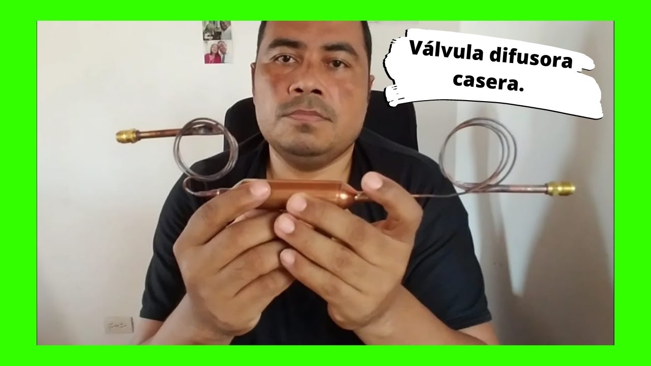Fabricación de válvula difusora casera