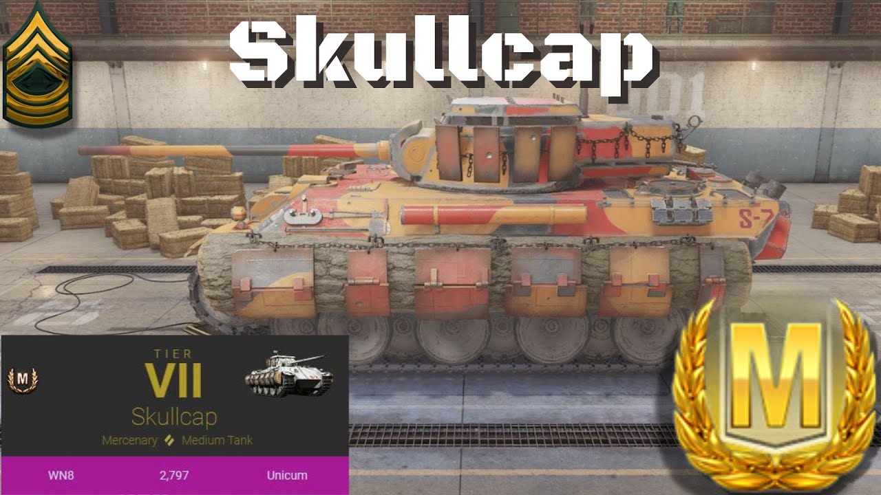 Skullcap Ace Tanker Battle, World of Tanks Console Modern Armor.