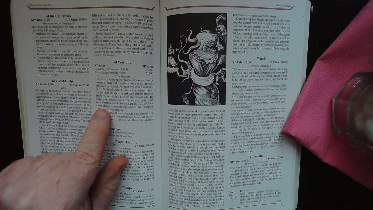 The Wand of Warding 1st edition magic item
