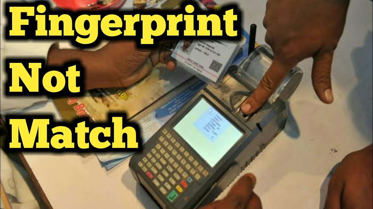fingerprint not match in aadhar card | aadhar finger not match