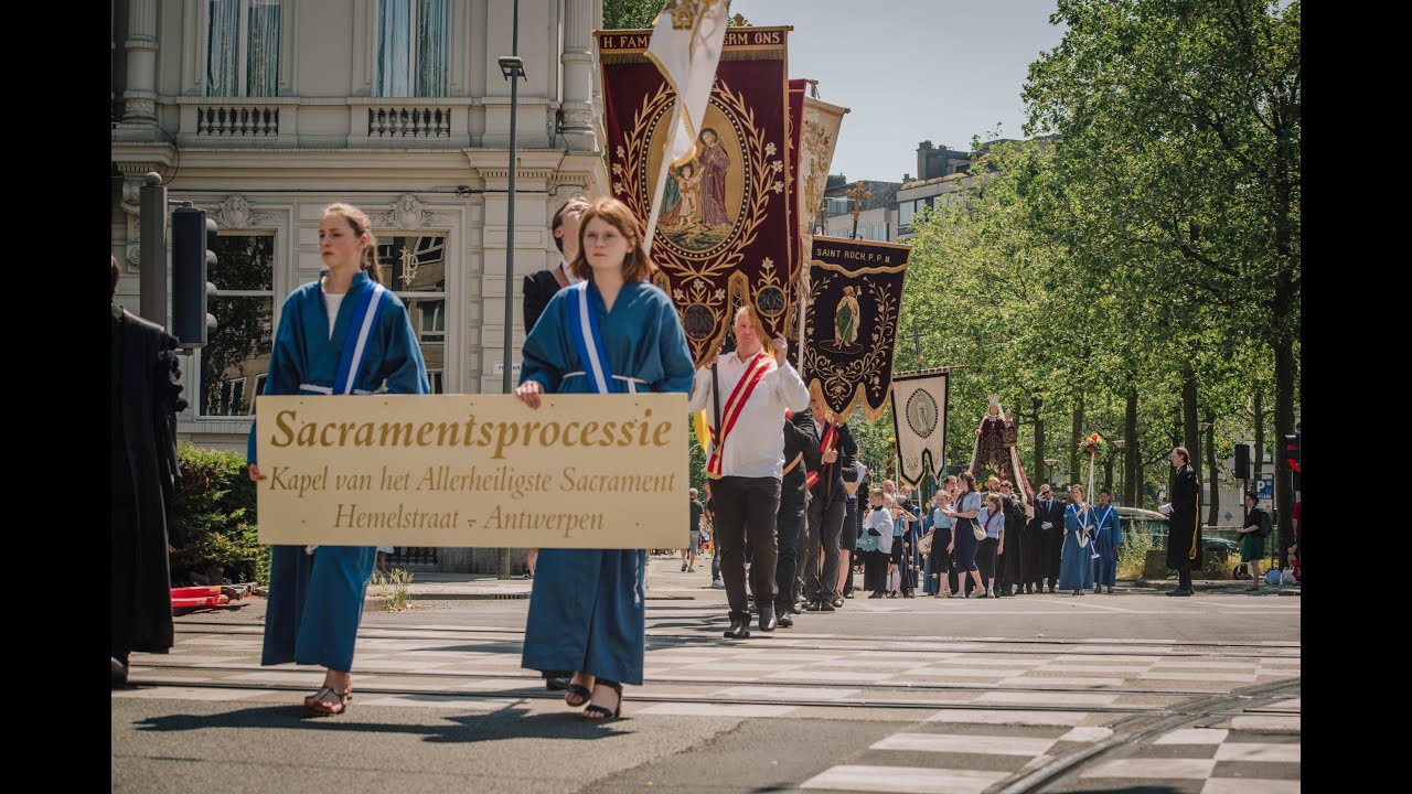 Sacramentsprocessie Antwerpen 2023