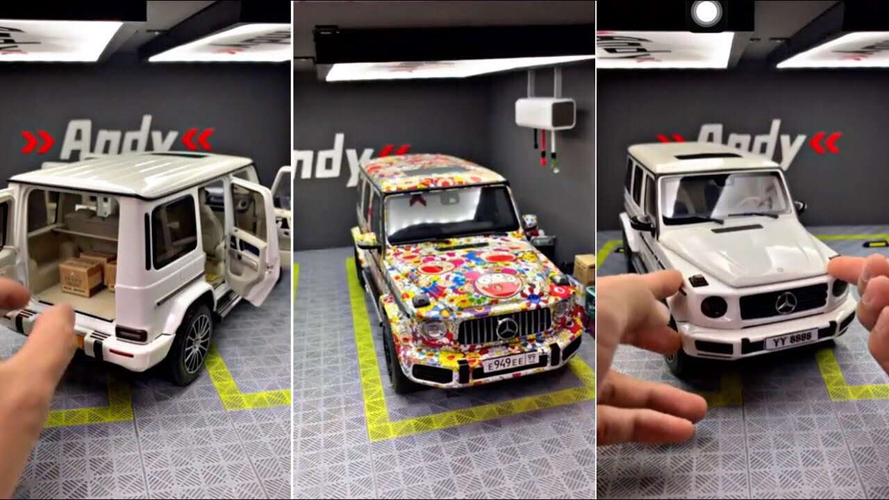 Mercedez benz G63 Rc Car #shorts #mercedezbenz #rccar #toycars
