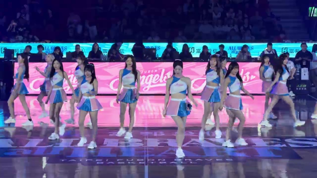 20251108 富邦勇士主場開場表演 歡迎大哥晧禎回歸Fubon Angels #李晧禎 #啦啦隊應援