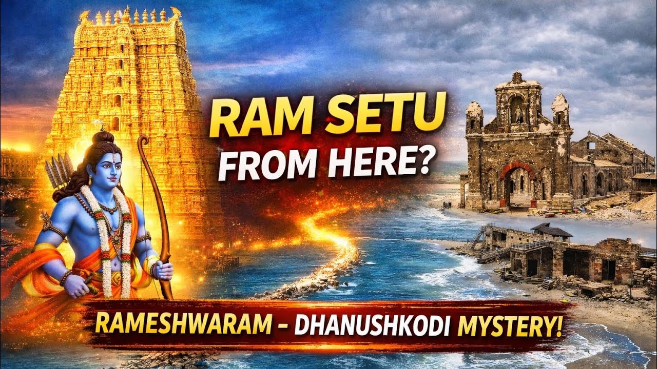 Rameswaram: The Holy Land of Lord Rama/Dhanushkodi,  Where Ram Setu Began@CRERofficial 