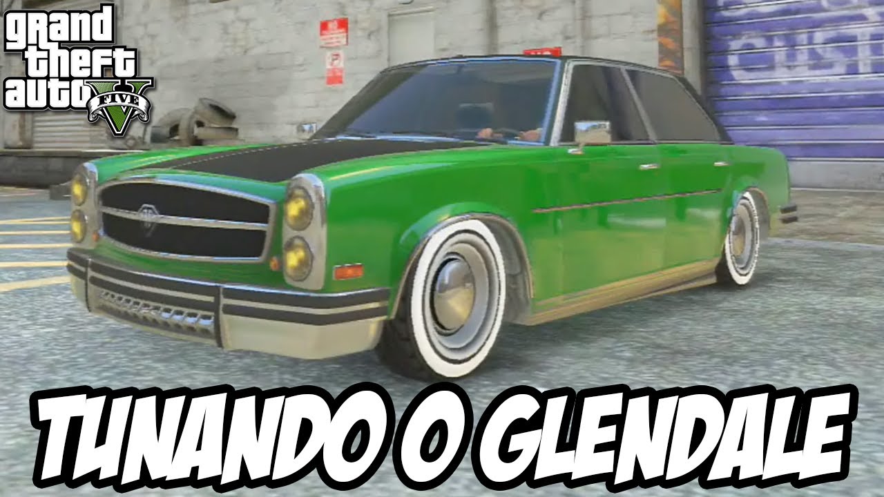 GTA V - Tunando o Benefactor Glendale CARRO DO BIG SMOKE