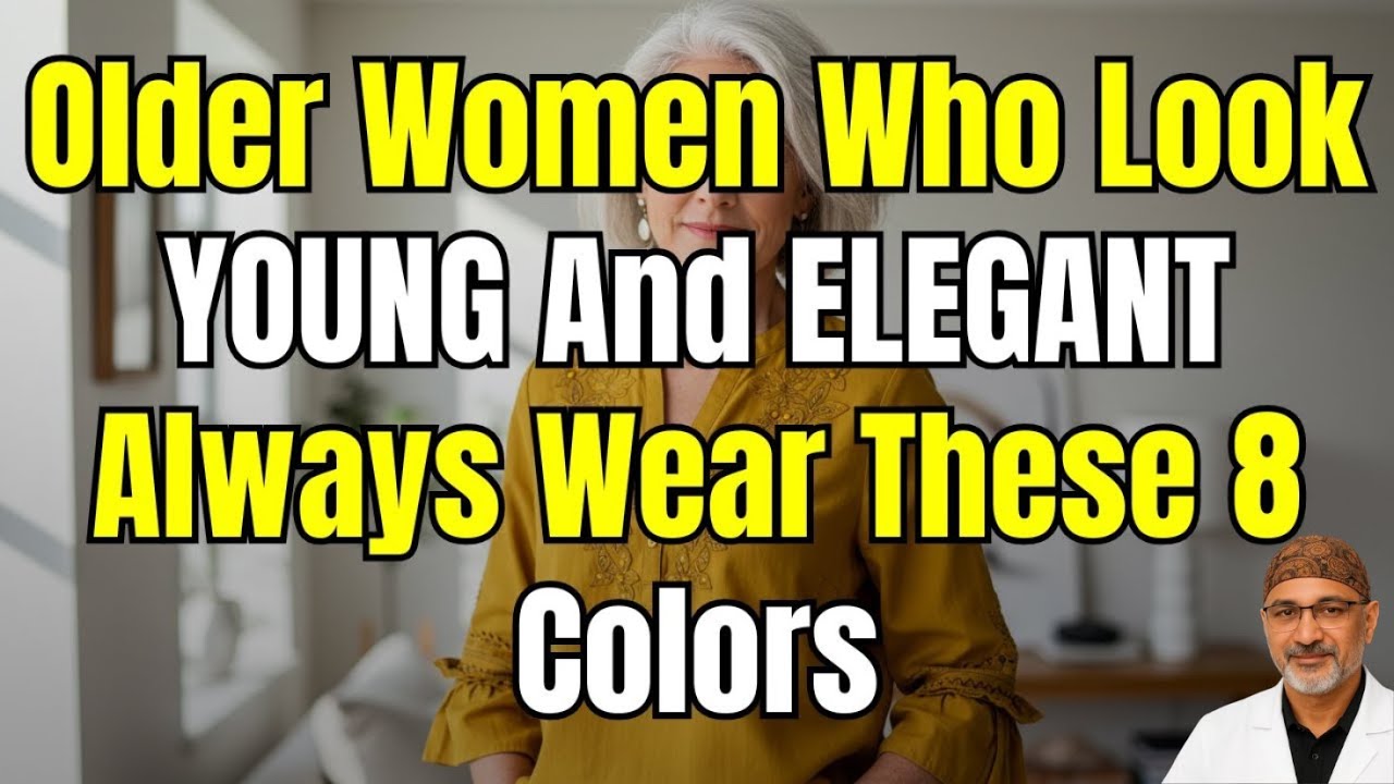 8 Colors That Make Older Women Look Young, Radiant, and Turn Heads!