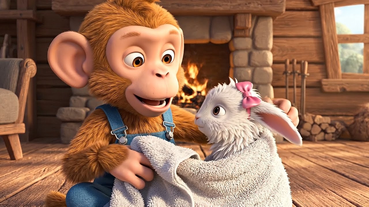 Cute Monkey Baby Farm Rescue Story | Little Farm Heroes.