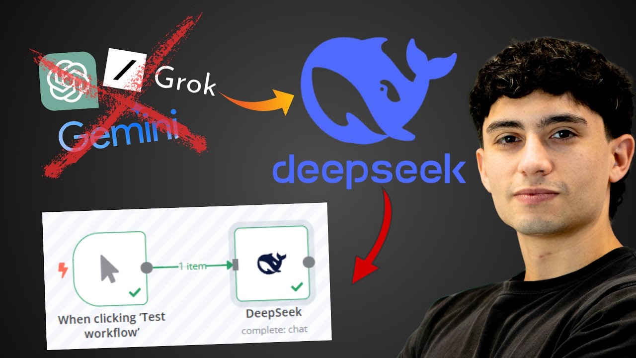 DeepSeek NATIVO para N8N / Reduce COSTOS x10 y MEJORA tus flujos.