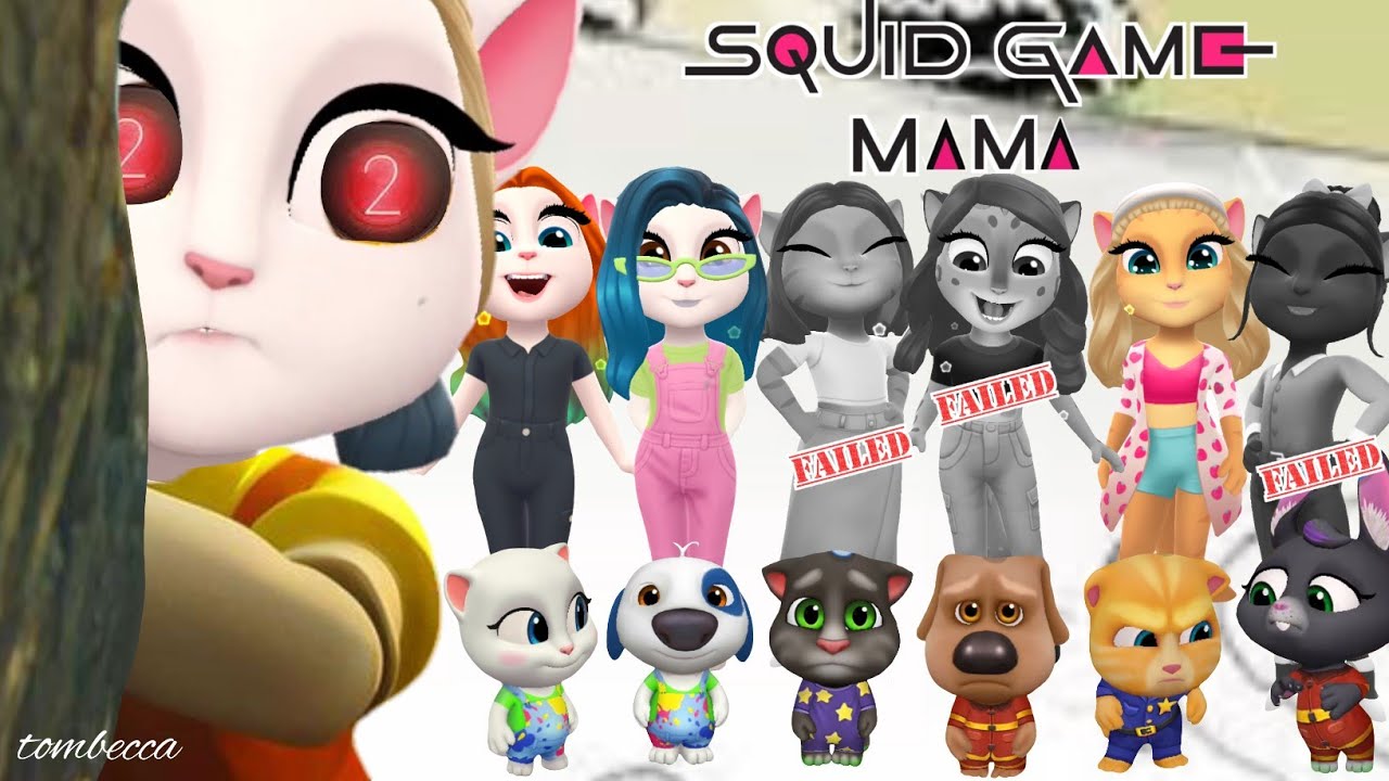 My Talking Tom Friends - SQUID GAME 2 - GoodBye MAMA