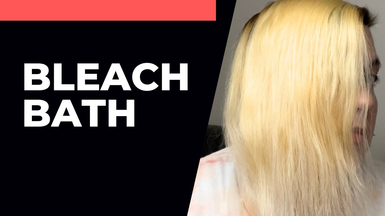 Bleach bath to correct gray temporary toner