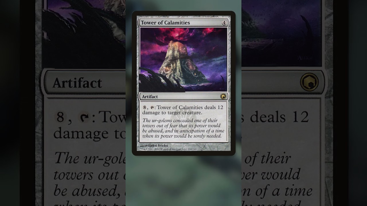The Story of Mirrodin's Towers  #magicthegathering #mtgstory #mtg