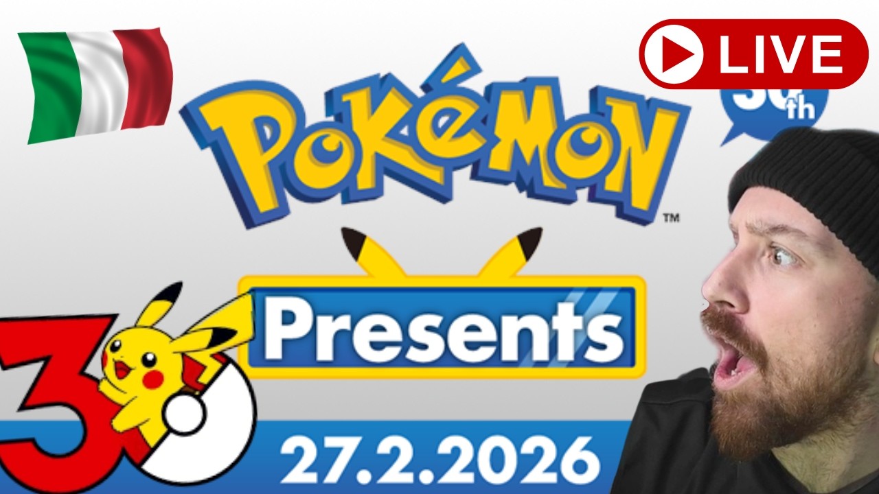 POKÉMON PRESENTS reaction live in italiano / POKÉMON DAY