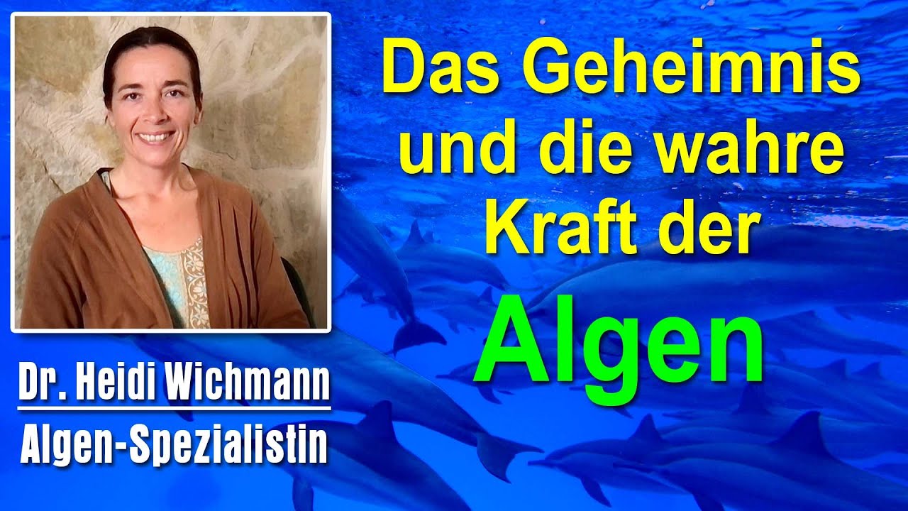 Das Geheimnis und die wahre Kraft der Algen | Dr. Heidi Wichmann