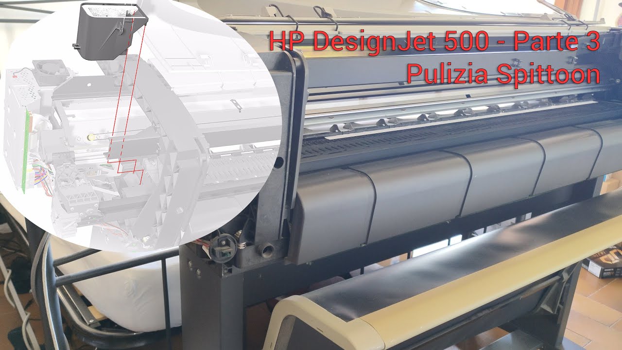 Manutenzione HP DesignJet 500 42