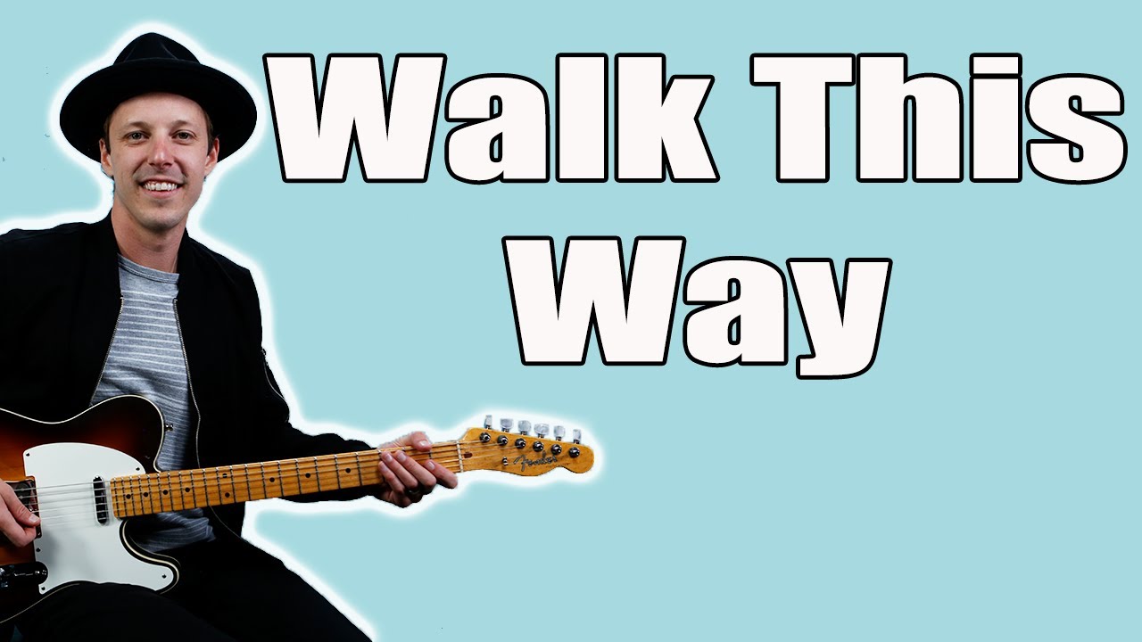 Лучший урок игры на гитаре Walk This Way (Aerosmith)