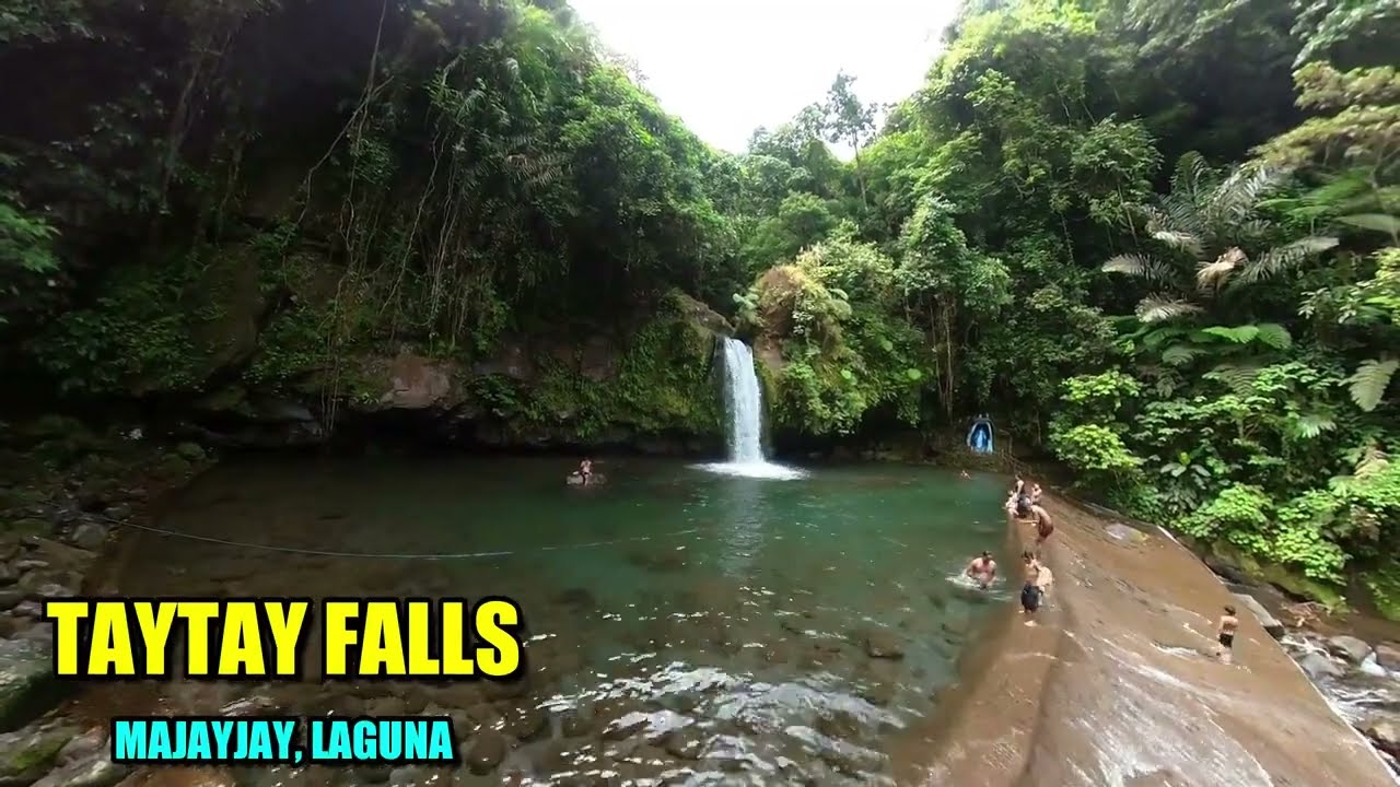 TAYTAY FALLS - One of the most beautiful waterfalls in the place of Majayjay, Laguna.