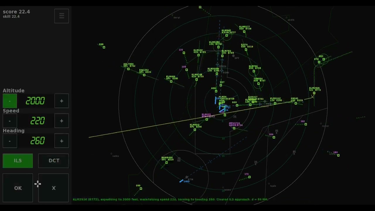 4 Hour Session on EHAM Timelapse - Endless ATC