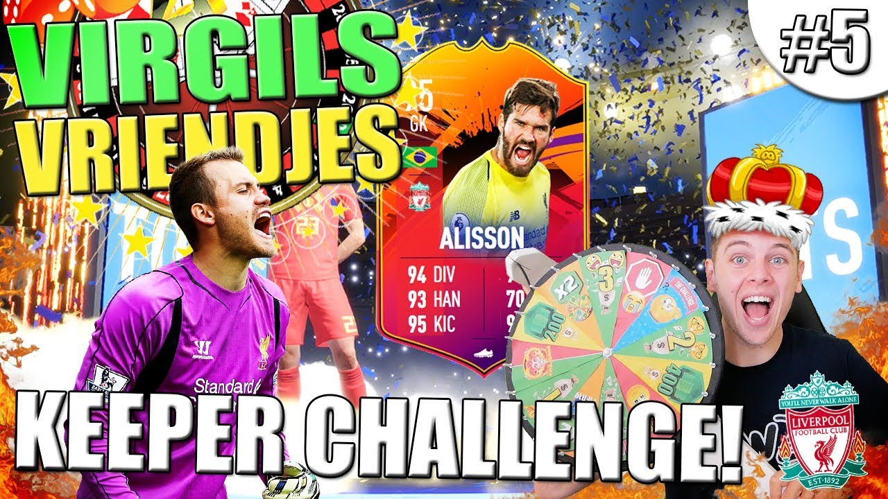 ALISSON CHALLENGE + ZIEKE PACK LUCK!! VIRGILS VRIENDJES #5