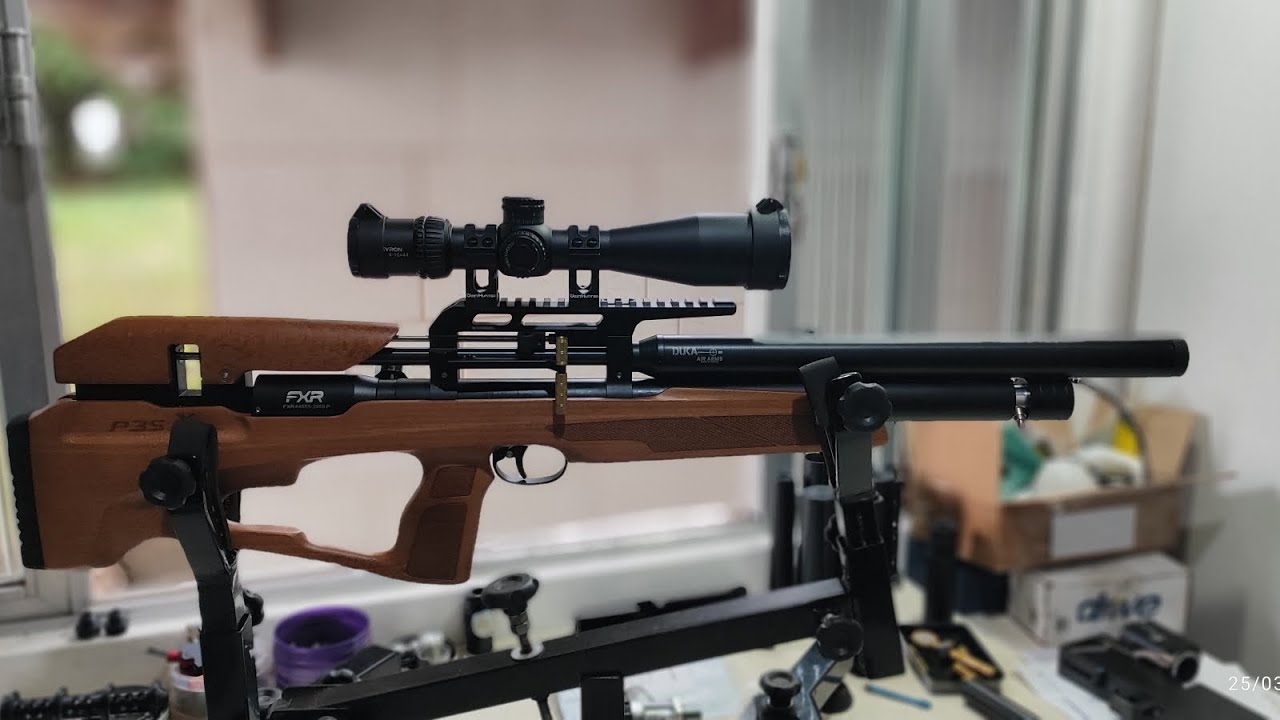 P35X - Resultados de V0 com 160 bar na reguladora e slugs de 21grains. Contato WhatsApp 51 985848786