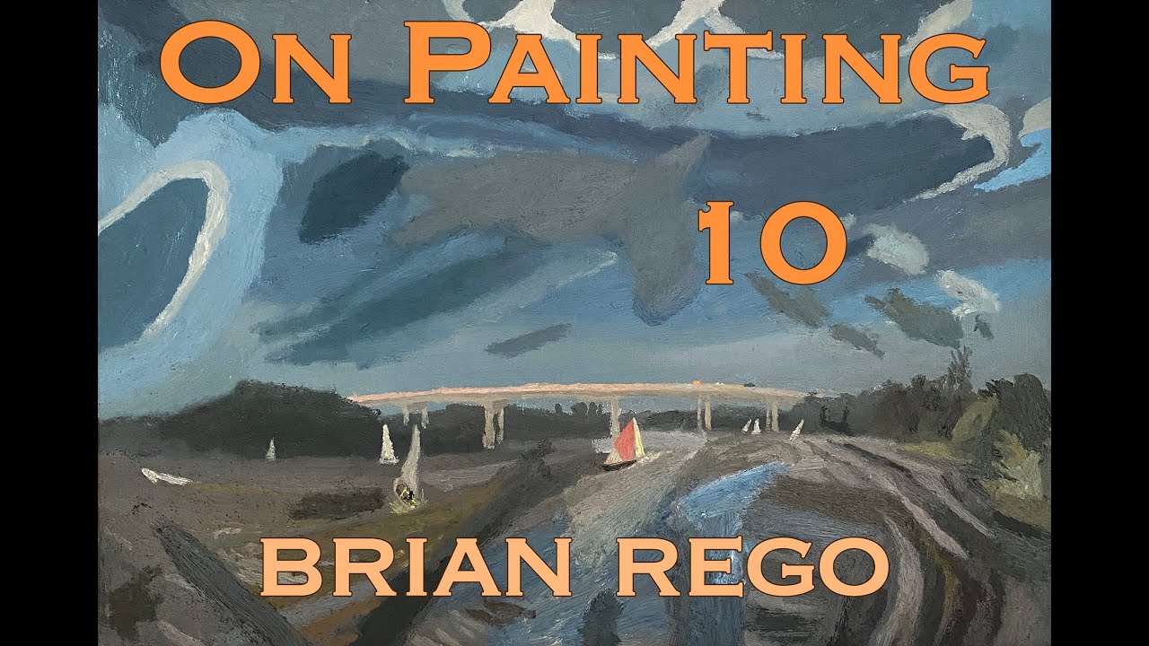 Brian Rego On Painting 10 - From the Middle of a Squall, to the Studio!