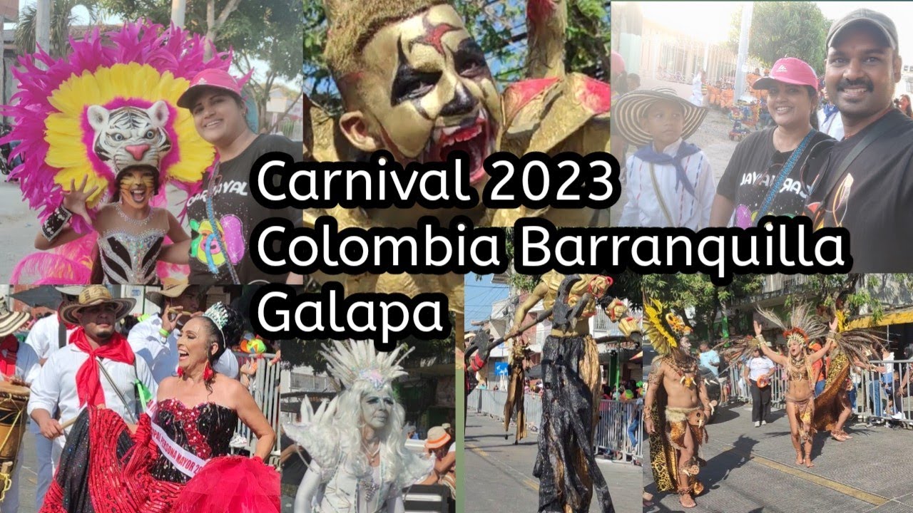 Carnival festival 2023||Carnival Colombia Barranquilla Galapa||Colombia biggest festival exclusive.