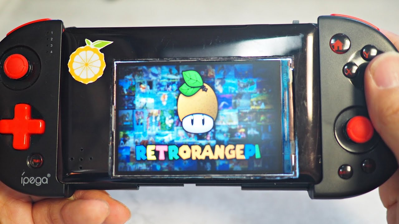 외장하드 케이스와 오렌지파이 제로로 휴대용 게임기 만들기(RetrOrangePi) Making portable console with HDD case & Orange Pi Zero