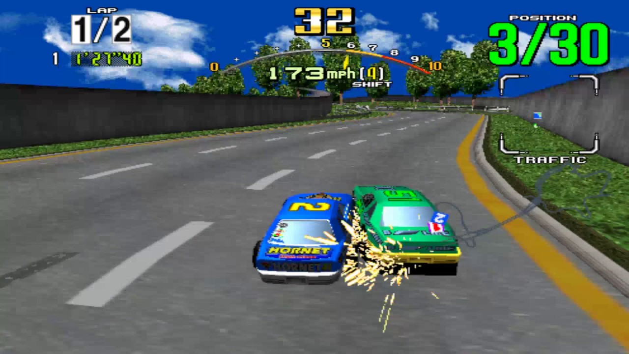 Daytona USA ++ — Seaside Street Galaxy (Expert)