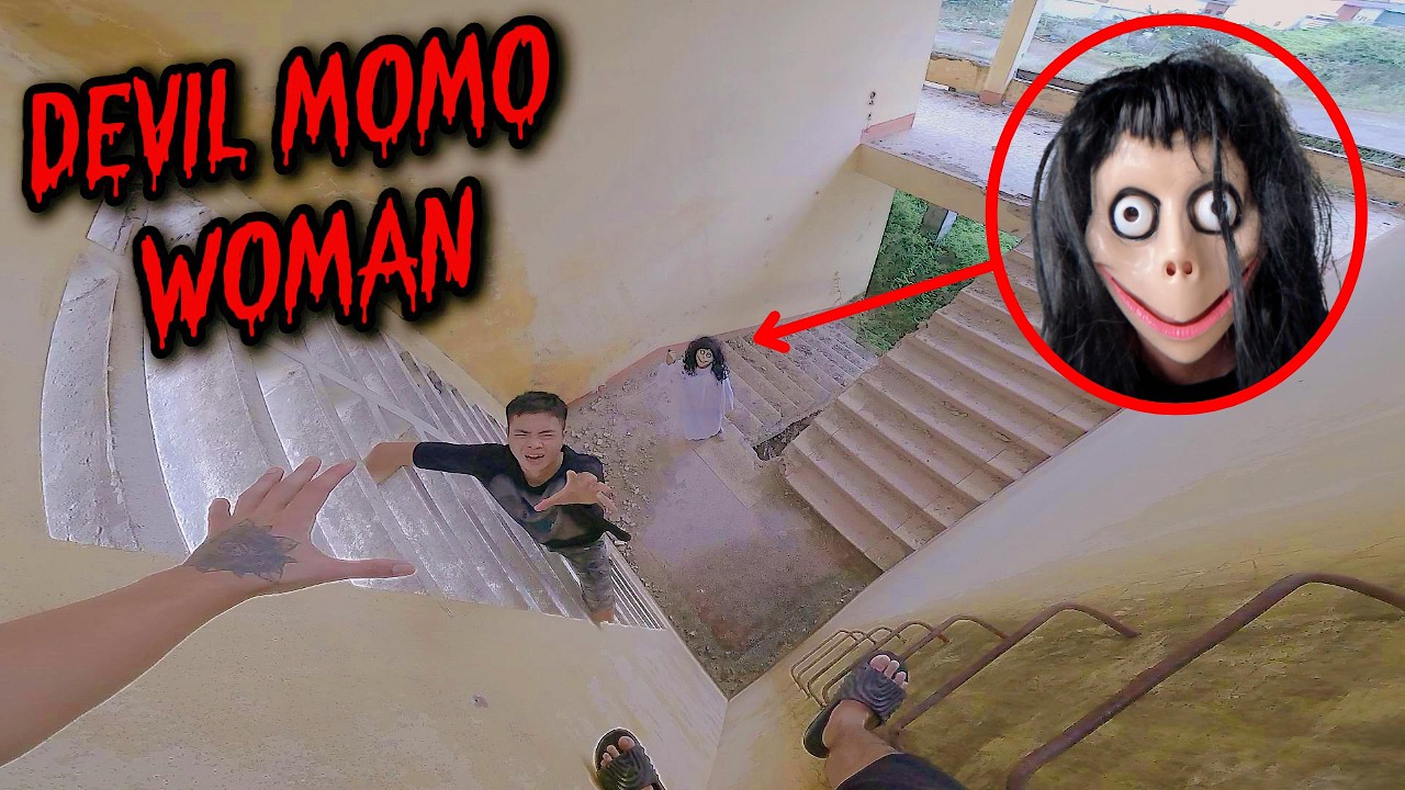 DEVIL MOMO WOMAN ESCAPE 5 (Horror Parkour POV)