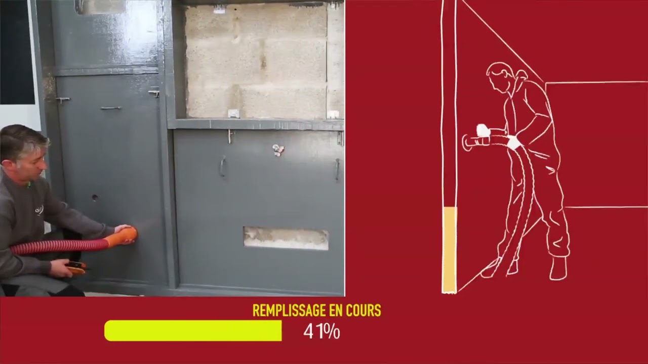 Isolation des murs