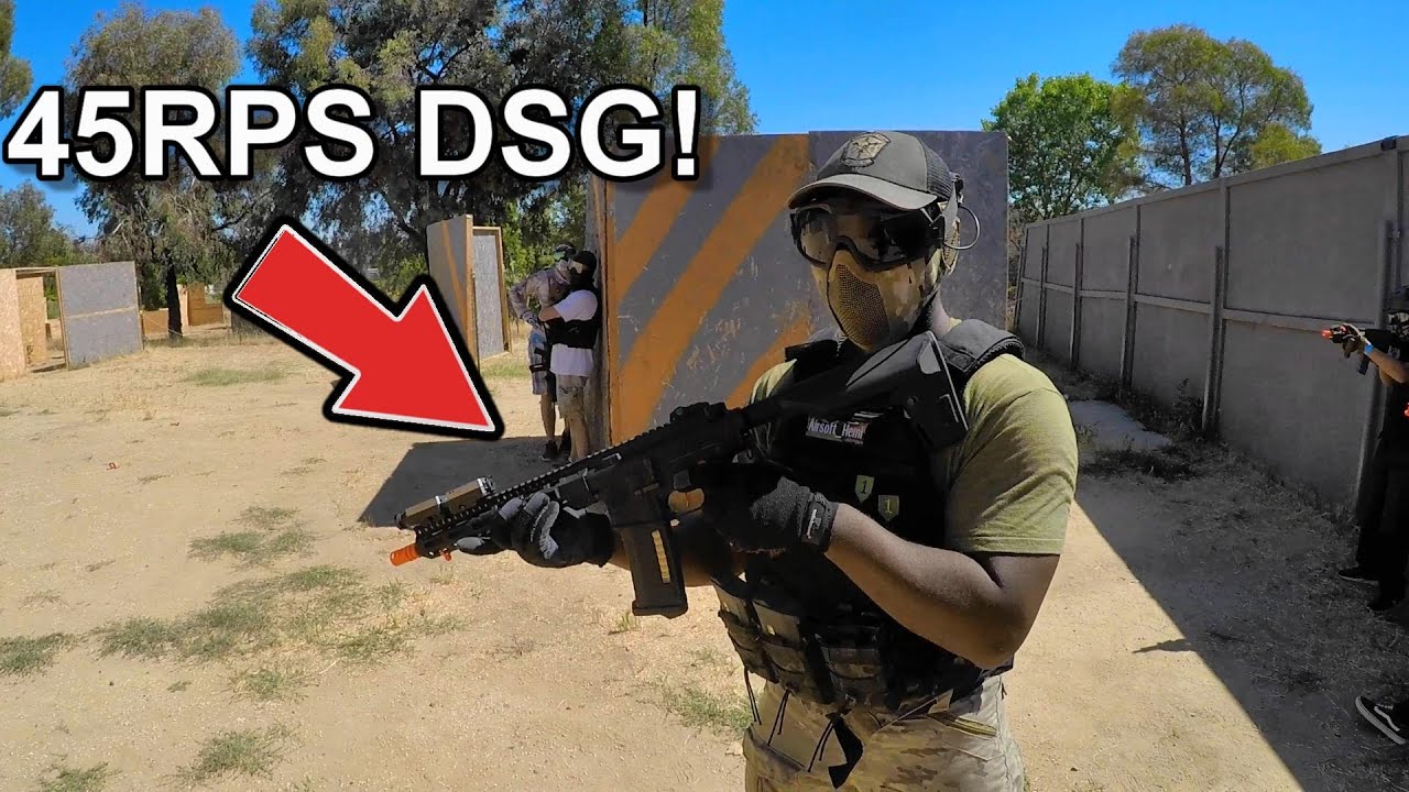 Aggressive DSG Gameplay at Airsoft Ministry! (OCAW Mk-11D ft)