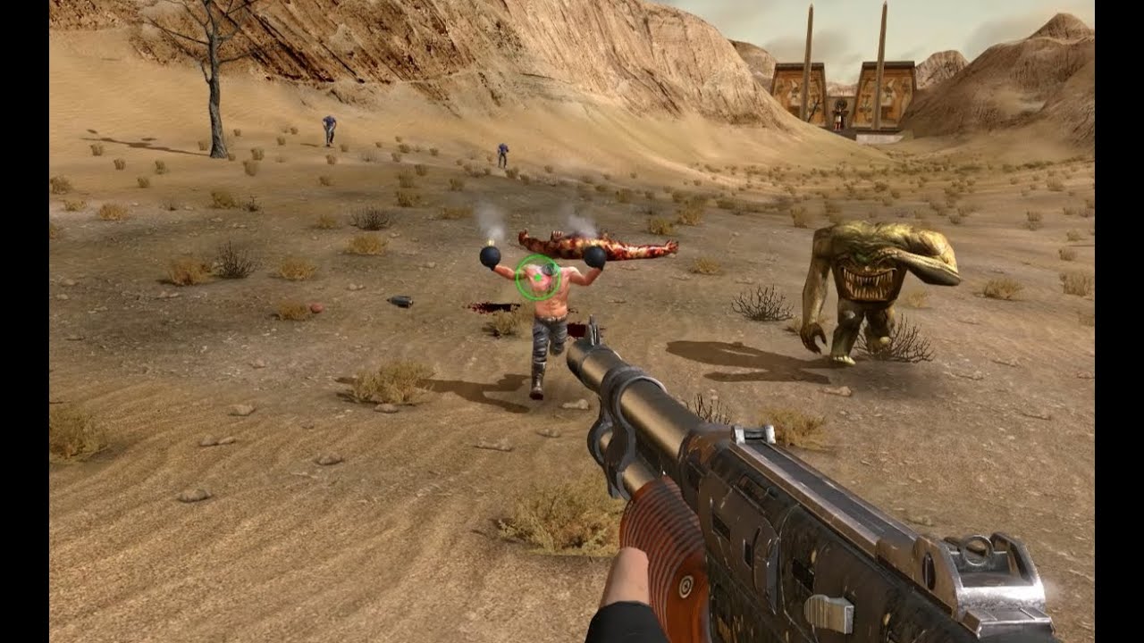 Serious Sam - The First Encounter. Nostalgia gaming.