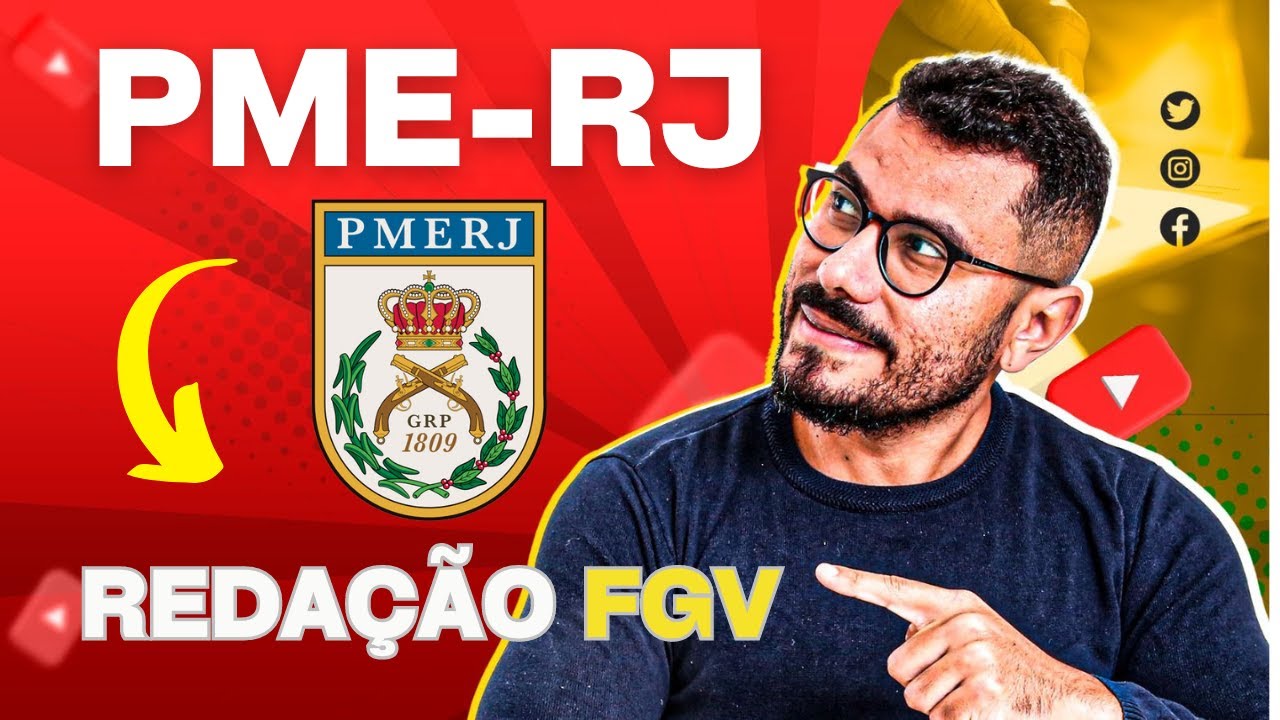 PME-RJ: MODELO PRONTO DE REDAÇÃO - FGV 2024