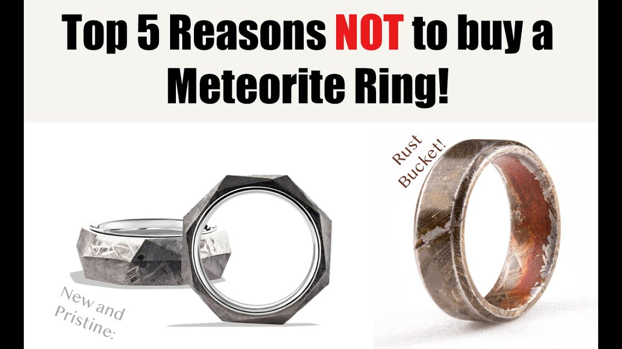 5 Reasons Why You Should Avoid Meteorite Rings  (as your wedding band) Ft. David Yurman Rings