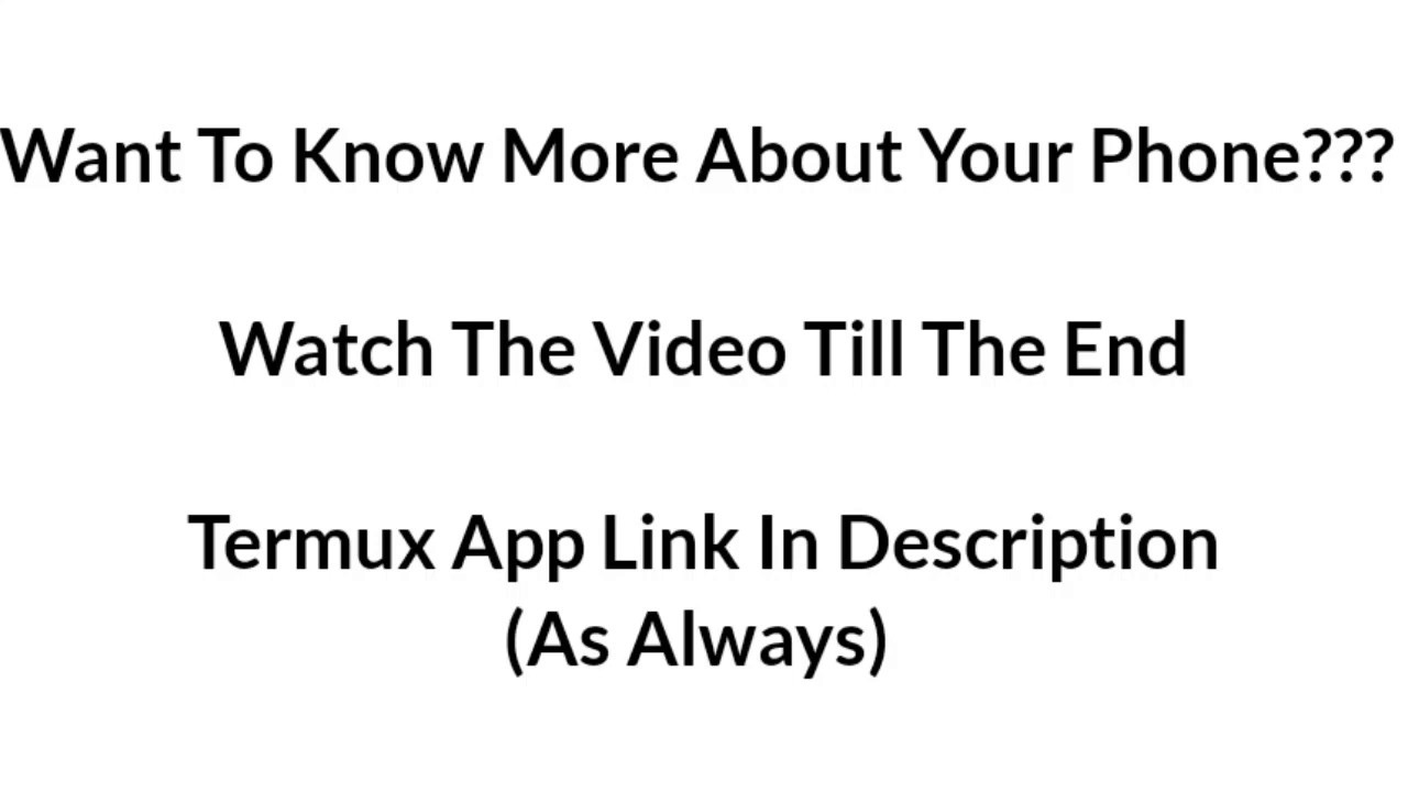 HACK ANYTHING AND EVERYTHING USING TERMUX | neofetch using termux | Info About Ur Phone Using Termux