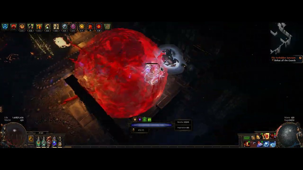 Knaekbroed's Relic of the Pact Pathfinder, PoE 3.20 Sanctum: Floor 4 Sanctum
