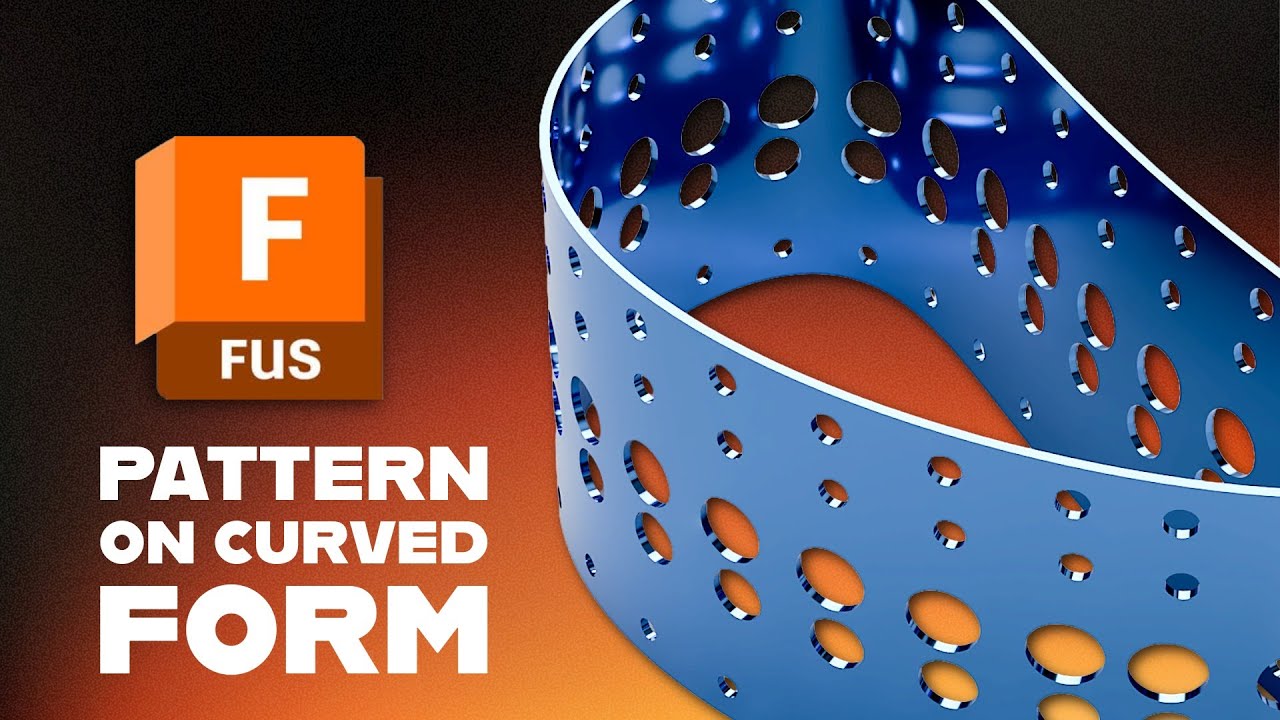 How to Cut Repeating Holes Around Curvilinear Shapes in Autodesk Fusion