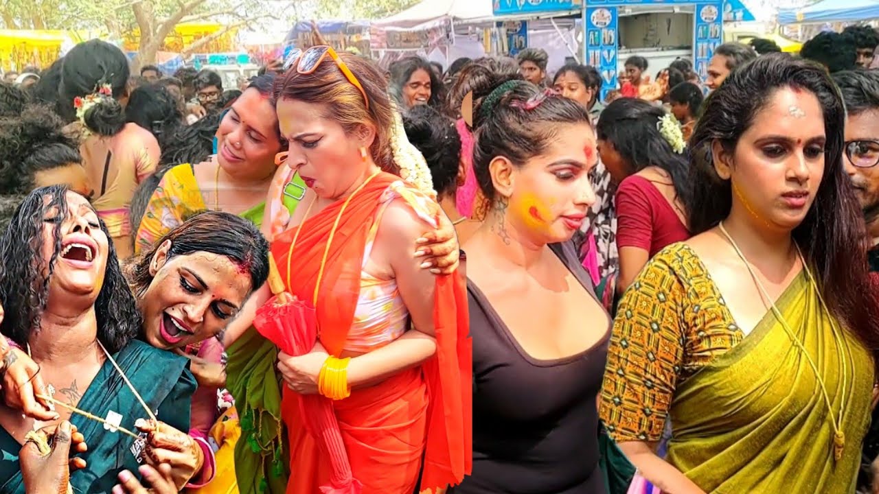 😱⁉️தாலி அறுக்கும் திருநங்கைகள், விதவையாகி அழுகிண்ரநர் , வினோத வழிபாடு 😲