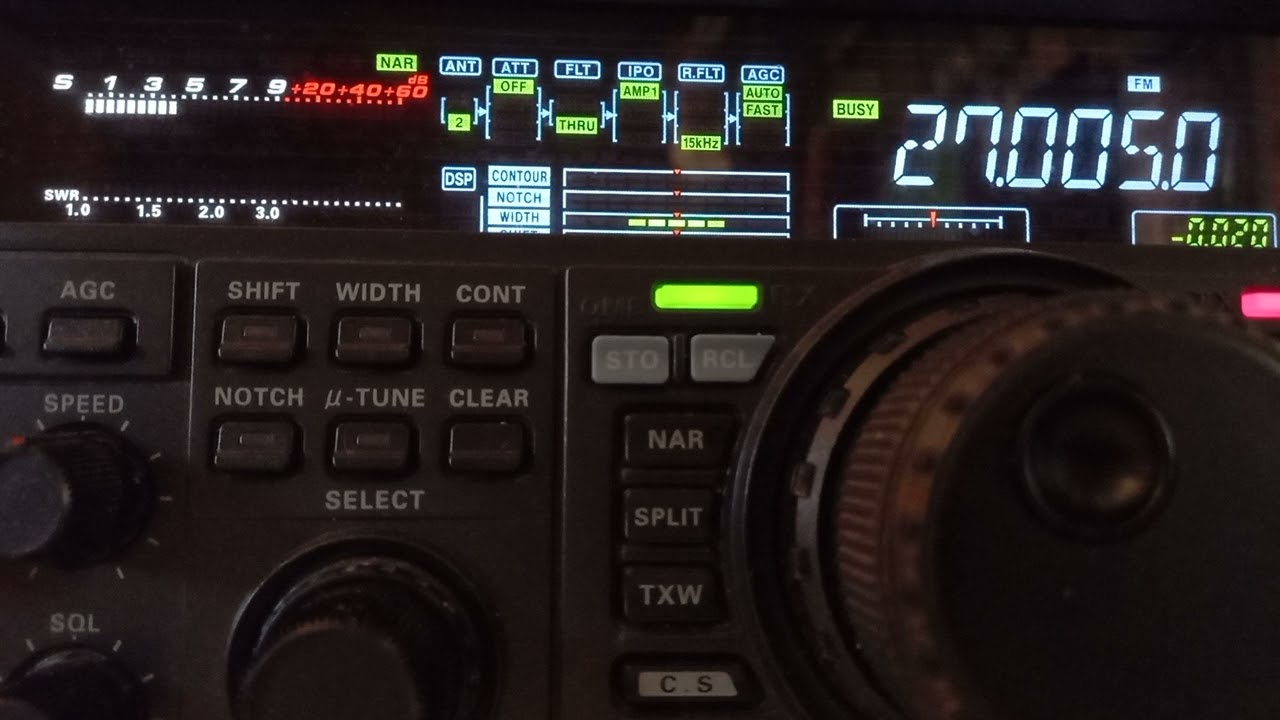 27.005Mhz FM ch 4  simplex repeater heard in Australia 9/1/22