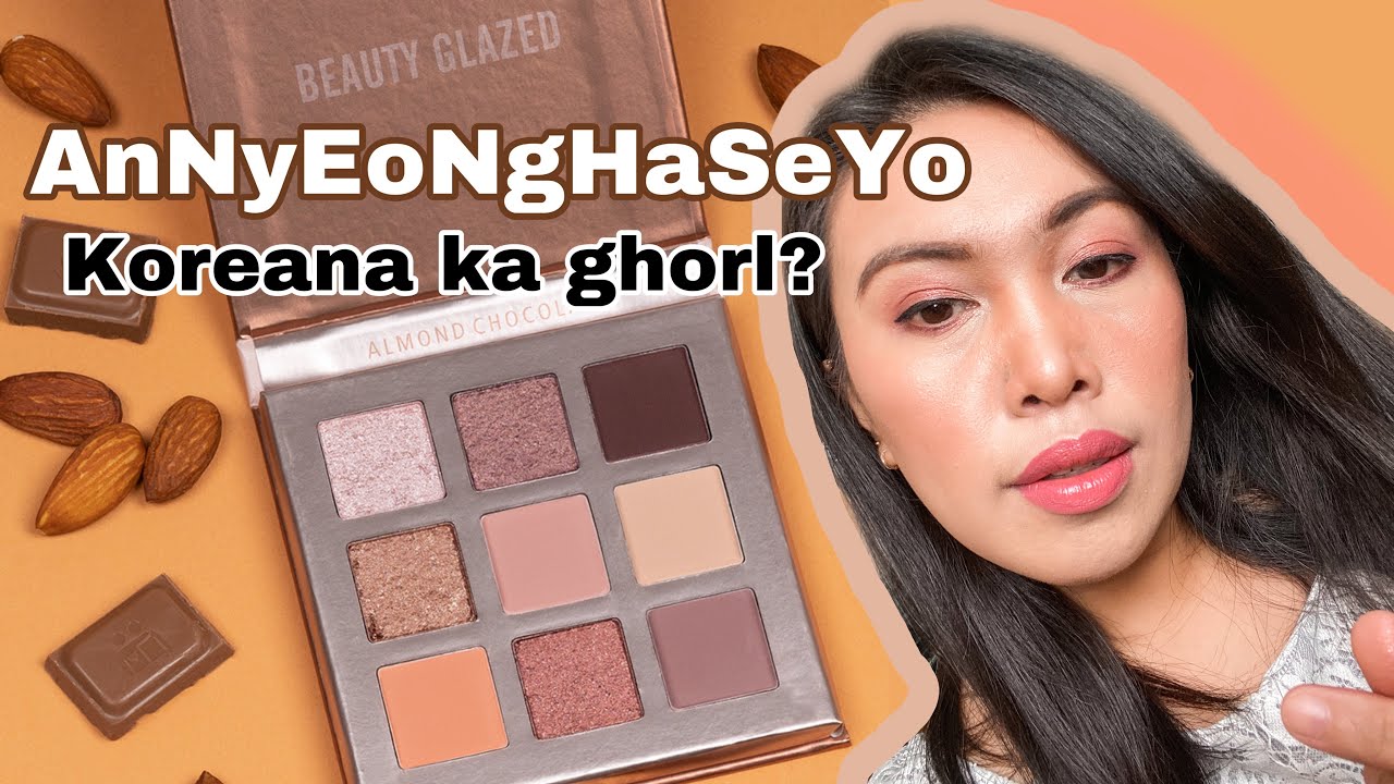 Korean Makeup Look feat. Beauty Glazed Almond Chocolate | Review x Tutorial | Joey Palencia