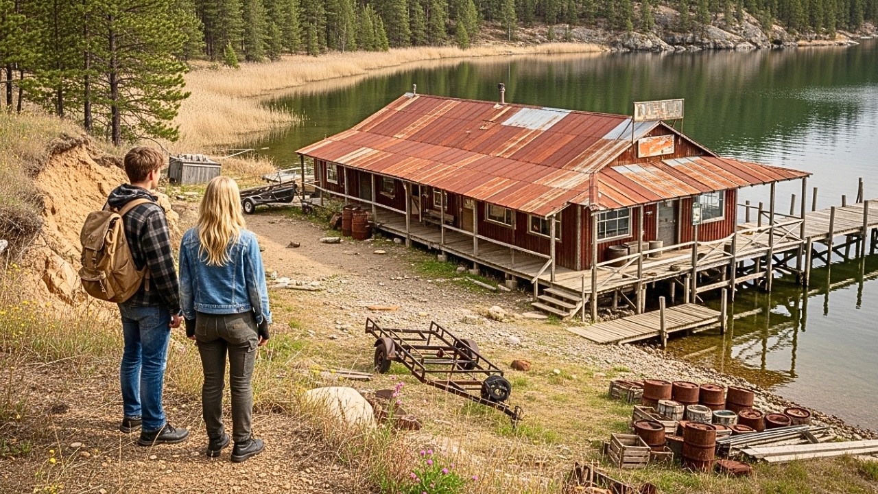 Kicked Out at 18, My Sister and I Bought a Rusted Bait Shop for $5 What It Became Changed Us