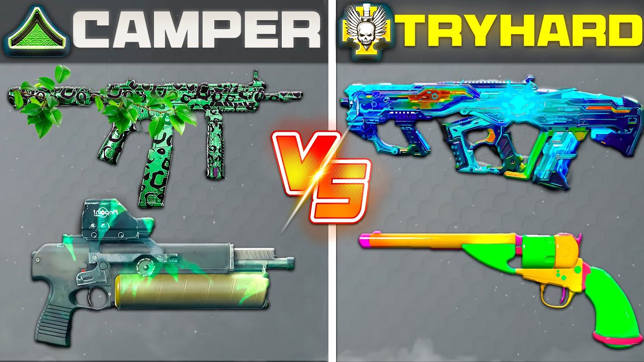 ENFRENTÉ las CLASES de PRO Vs CAMPERO en Warzone