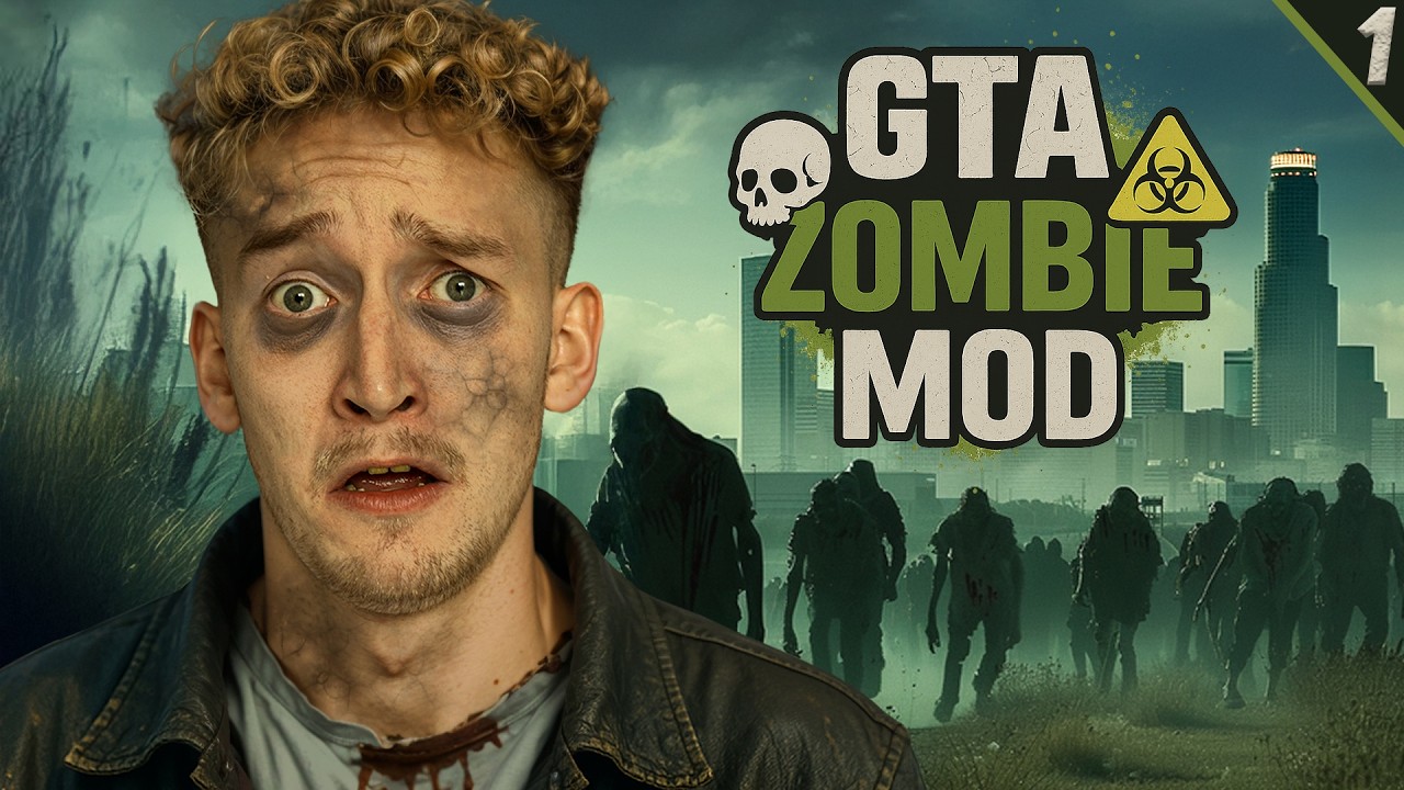GTA V ZOMBIE MOD [1] - ŚWIAT SIĘ SKOŃCZYŁ! ☣️
