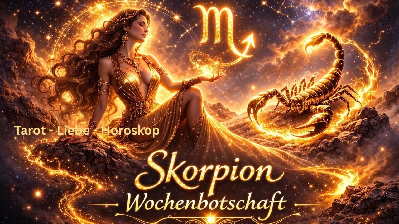 ♏💖Sternzeichen Skorpion - ergreife die Chance -Wochenbotschaft💖♏