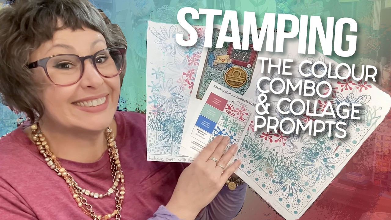 ⚪️ Colour Combo with New Stamps, Markers and Spray!