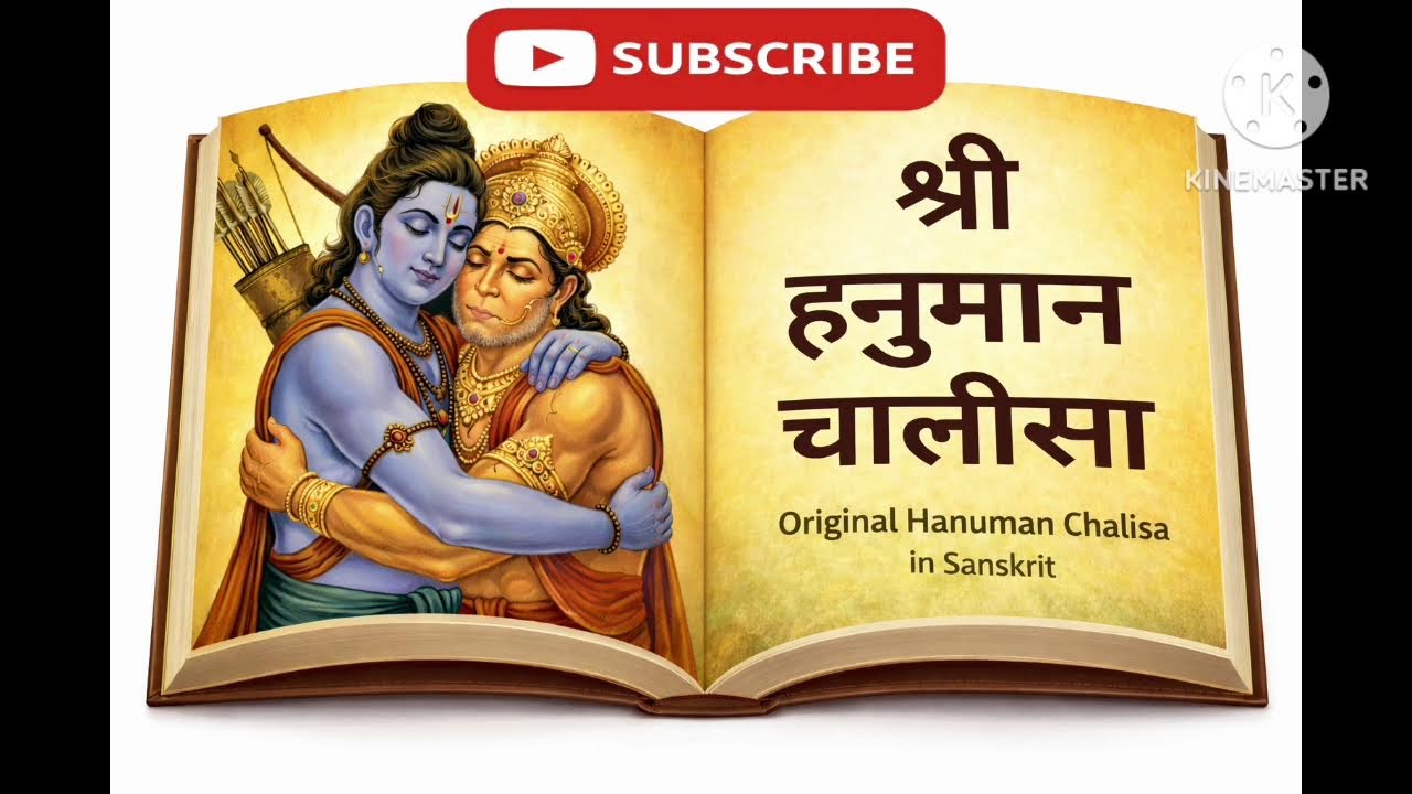 🙏 प्राचीन हनुमान चालीसा संस्कृत में | Prachin Hanuman Chalisa in Sanskrit | Powerful Hanuman Bhakti