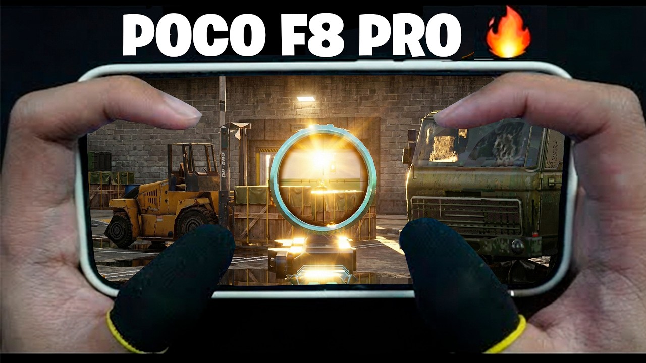 POCO F8 PRO 5 Finger ☠️ vs Squad RANDOMS in ISLA SINIESTRA 👽