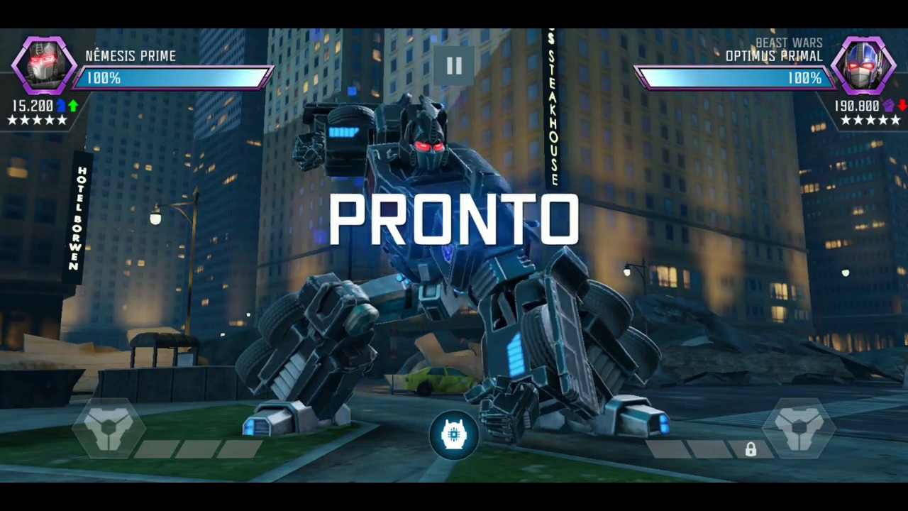 Nemesis Prime (5 Star | Rank 5 Full) Gameplay - Transformers: Forged to Fight