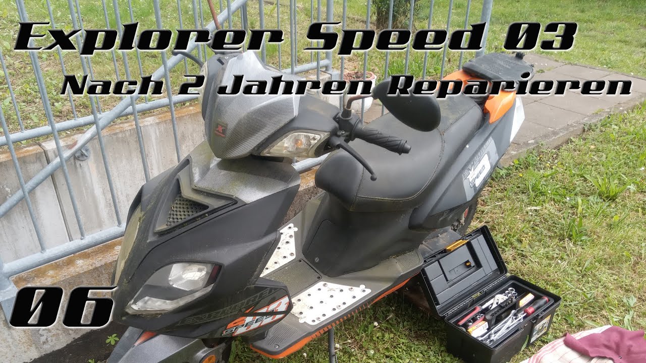 Explorer Speed 03 50ccm - Zylinder u. Kolben