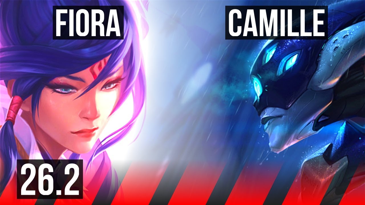 FIORA vs CAMILLE (TOP) | Phase Rush | NA Challenger | 26.2